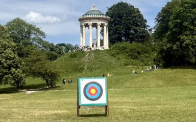 Was war denn da los – am Monopteros?